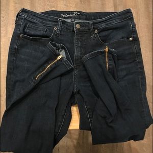 Black Jeans Universal Thread w/ Ankle Zip